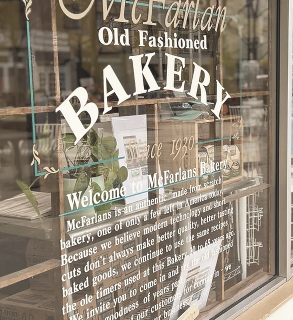 McFarlan's Bakery Hendersonville shop local support Asheville businesses blog post by Rachel Marie Photography, Asheville and Hendersonville NC family photographer